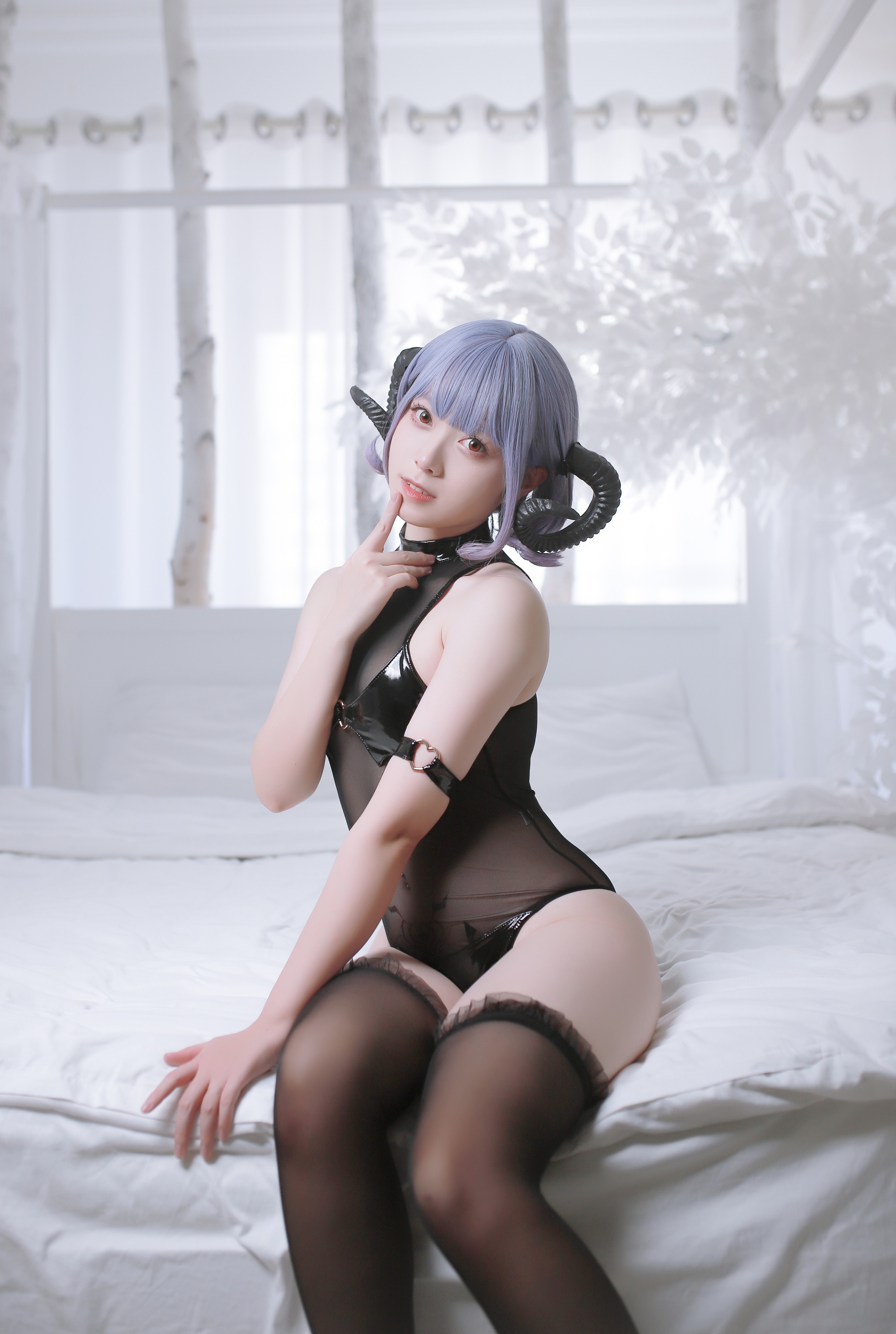 图片[1]-Asagiriai（愛ちゃん） – NO.022 小恶魔 [40P]-XikXak